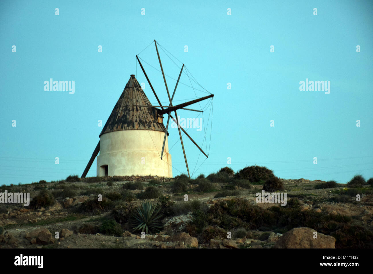 - Almeria Cabo de Gata - Spanien Stockfoto