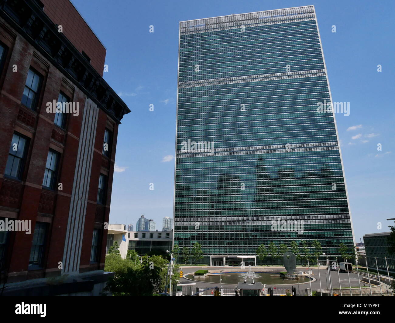 Uno Hauptquartier Manhattan New York Stockfotografie Alamy