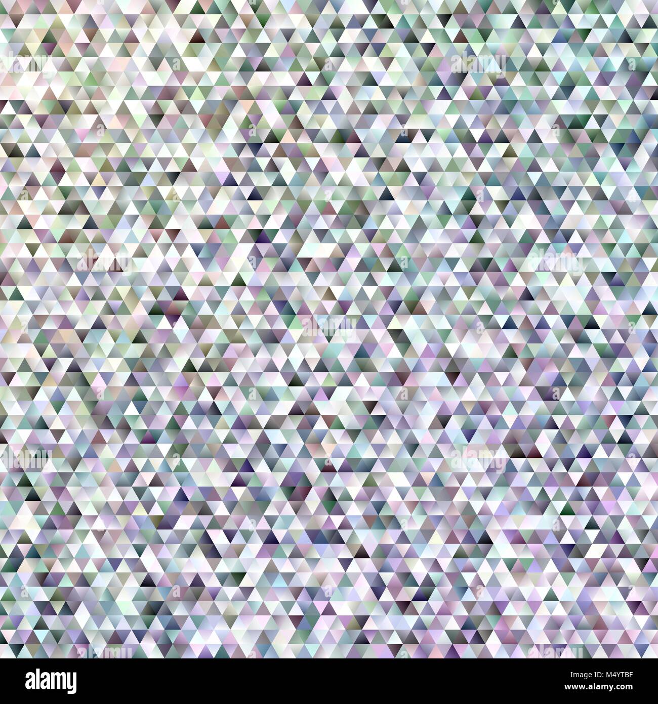 Geometrische regelmäßige Dreieck Mosaik Hintergrund-Gradient polygon Vector Graphic Design aus Licht farbige Dreiecke Stock Vektor