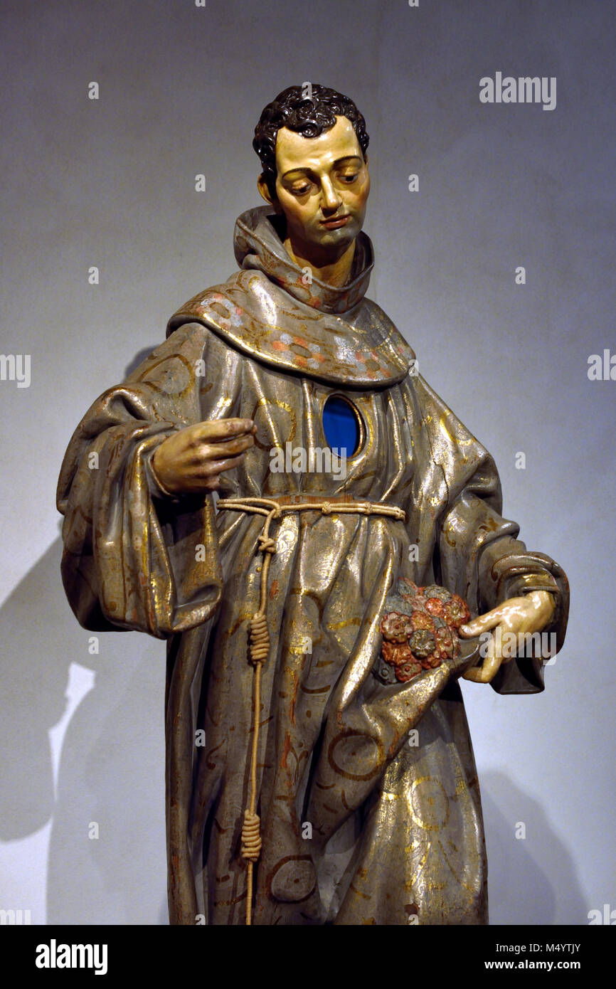 Saint Diego von Alcala 1610 Gregorio Fernandez 1576-1636 Master 16., Jahrhundert, Spanien, Spanisch, Stockfoto