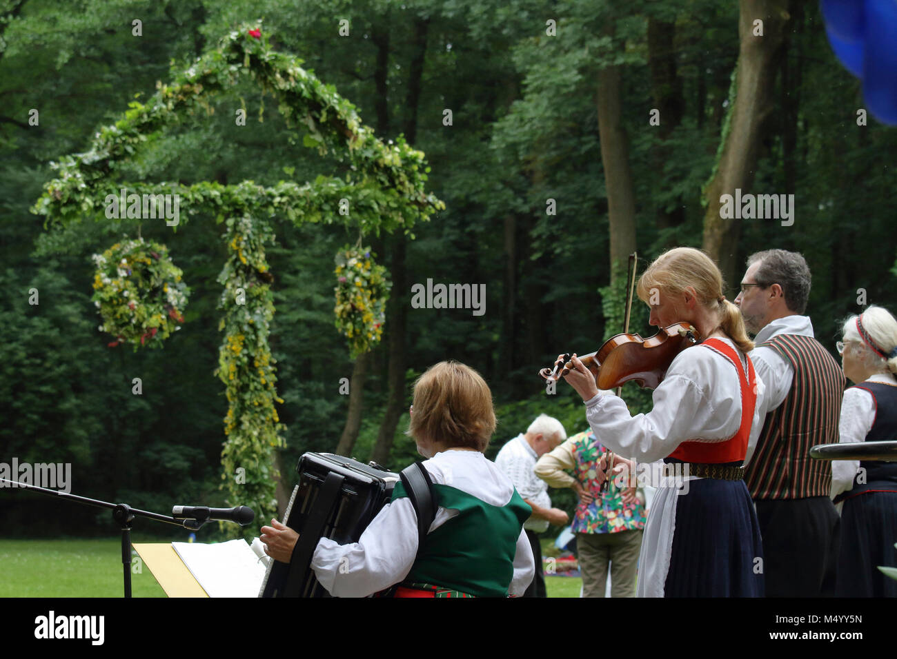 Hochsommer Stockfoto