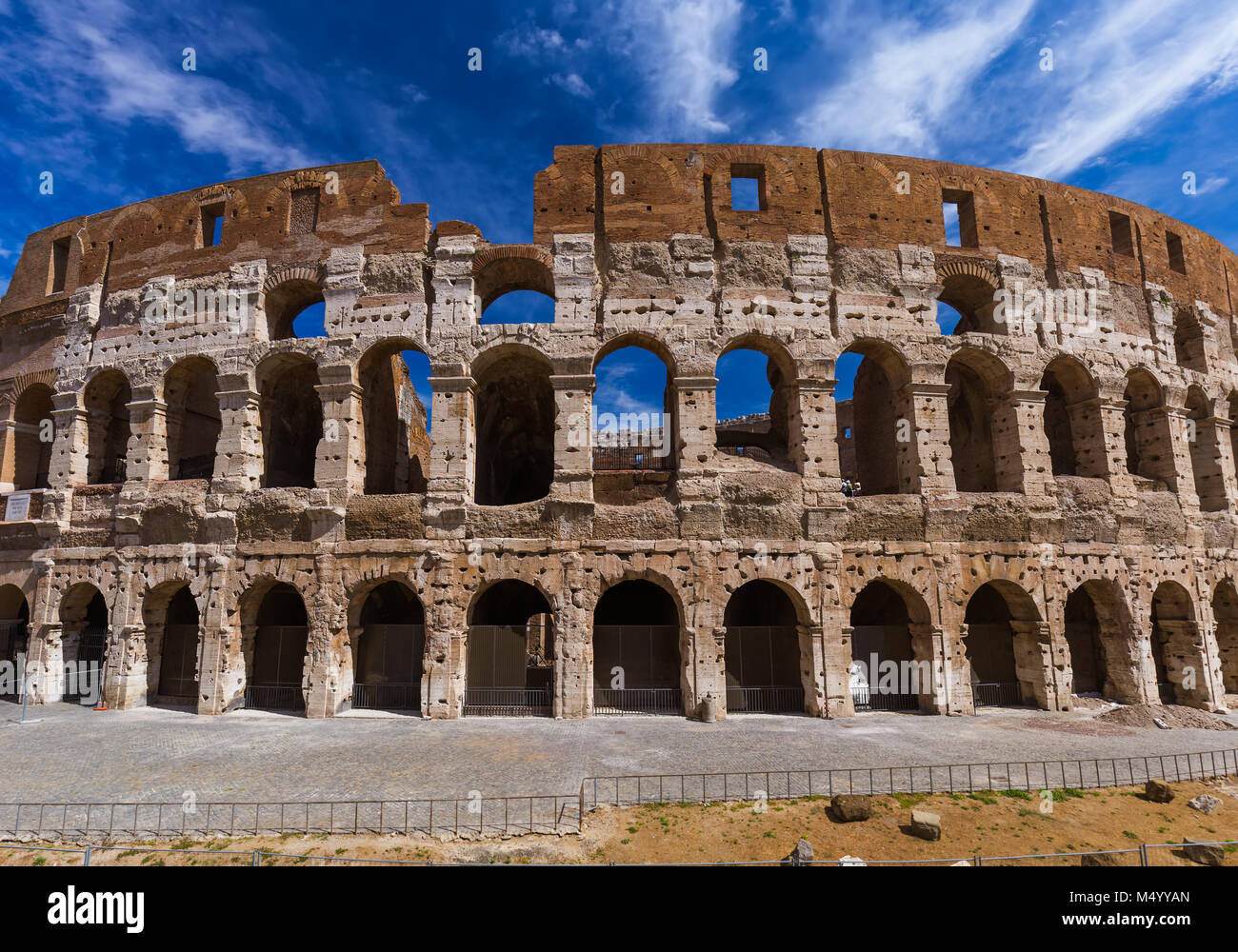 Kolosseum in Rom Italien Stockfoto