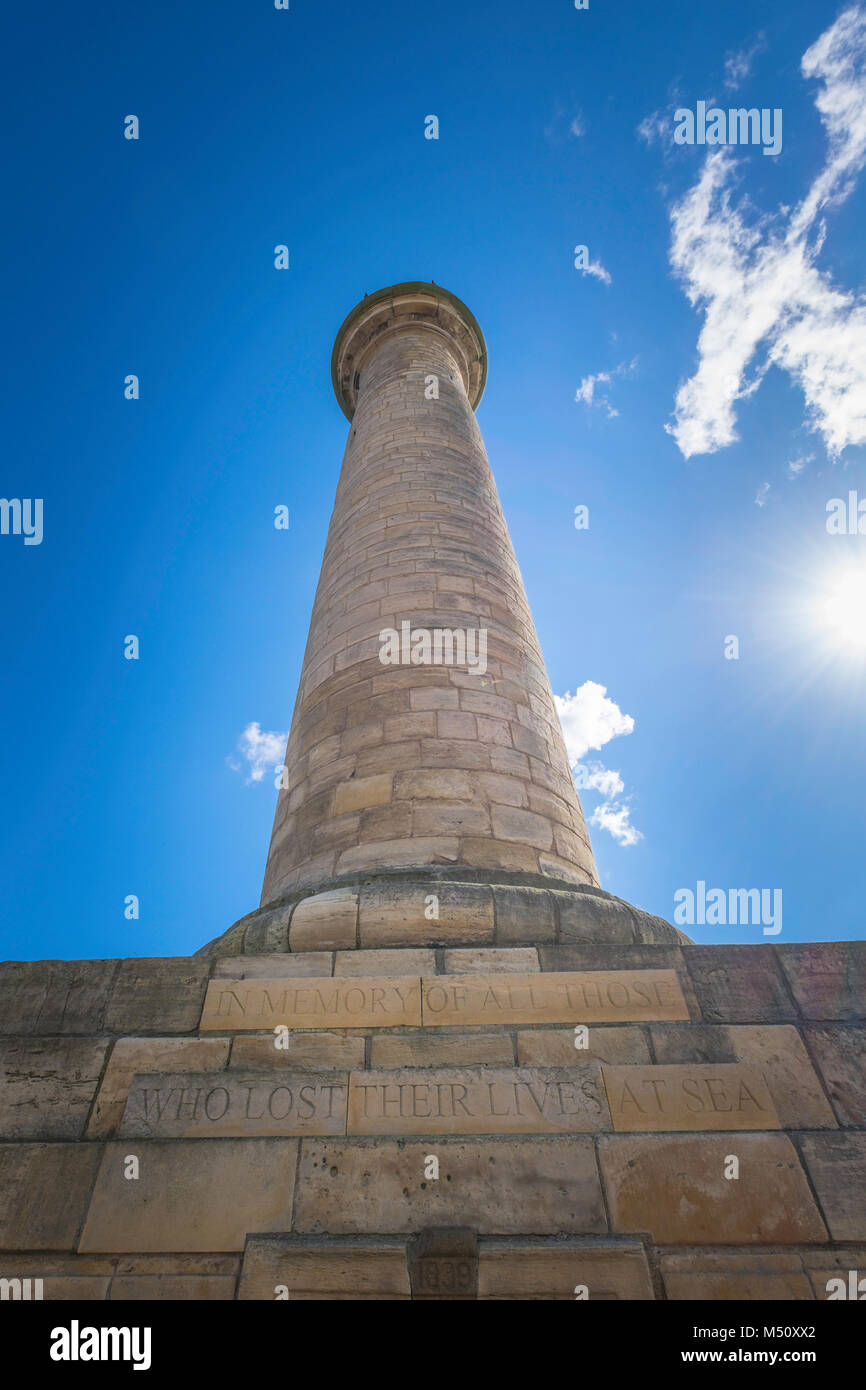 Hartlepool-Denkmal für die auf See verloren. Stockfoto