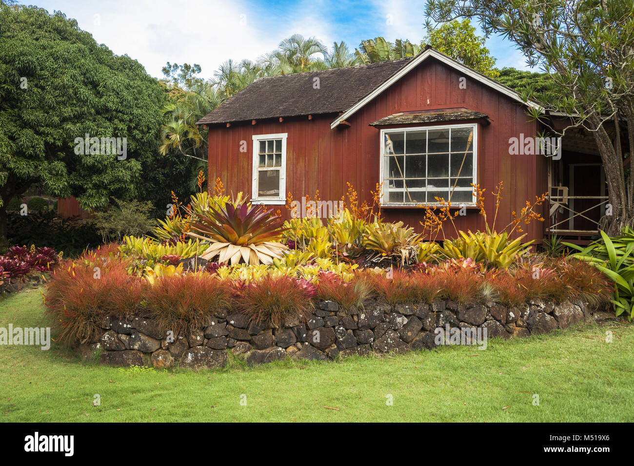 Hawaiian Haus kawaii Hawaii Stockfoto