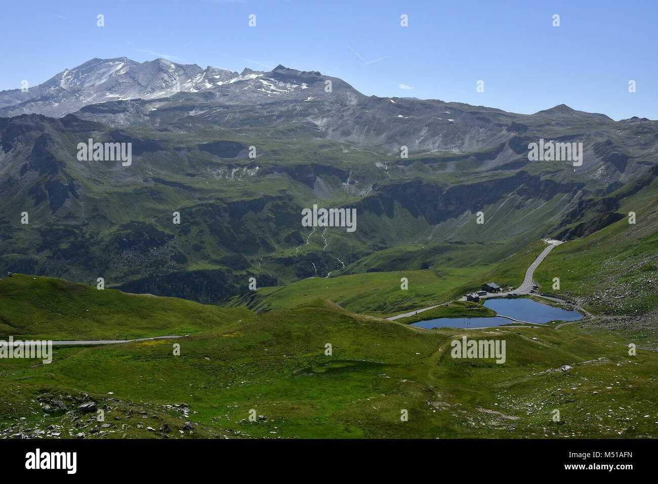 Fuscher-Lacke; Glocknergroup; Alpen; Österreich; Europa Stockfoto