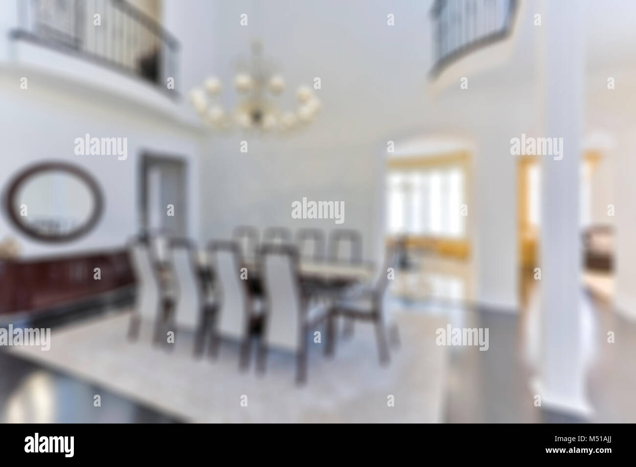 Abstrakte verschwommenen Hintergrund von Wohnzimmer Einrichtung in ... Abstrakte verschwommenen Hintergrund von Wohnzimmer Einrichtung in ...