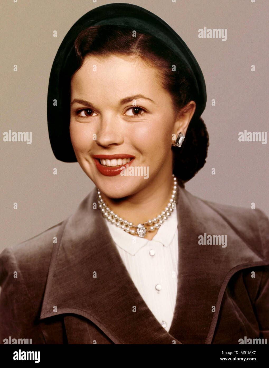 Shirley Temple (1928-2014), US-amerikanische Schauspielerin Stockfoto
