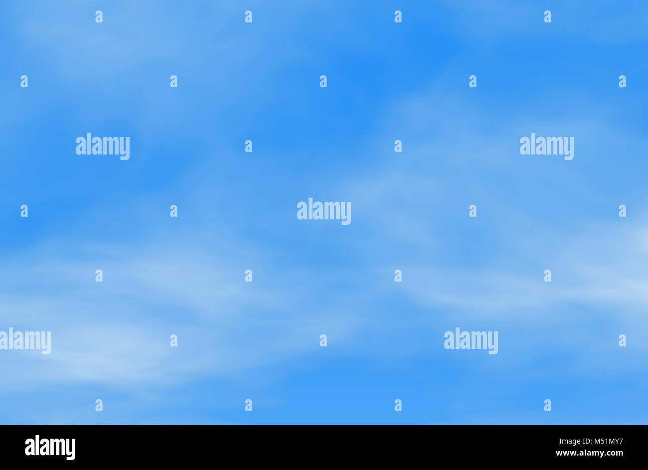 Atmosphärisches Phänomen, üppig, cumulus Wolken gegen den blauen Himmel an einem klaren Sommertag Stockfoto