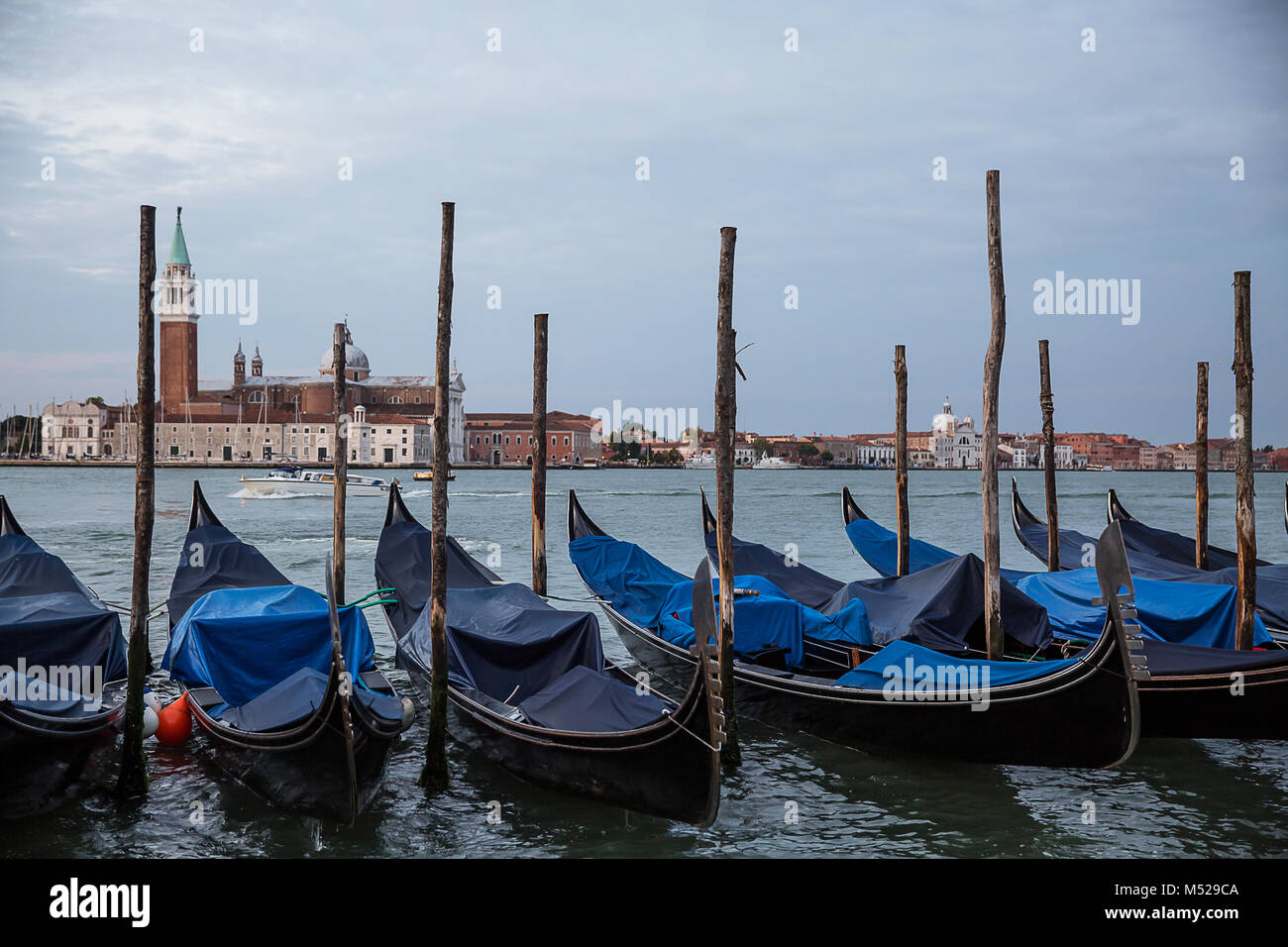 Schönes Foto Kanal von Venedig, Italien. Stockfoto
