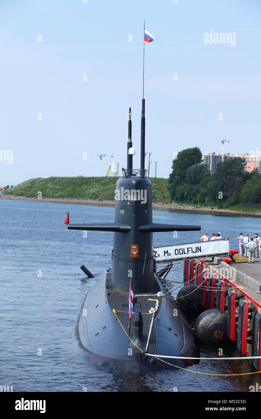 Niederländische u-boot Dolphin Stockfoto
