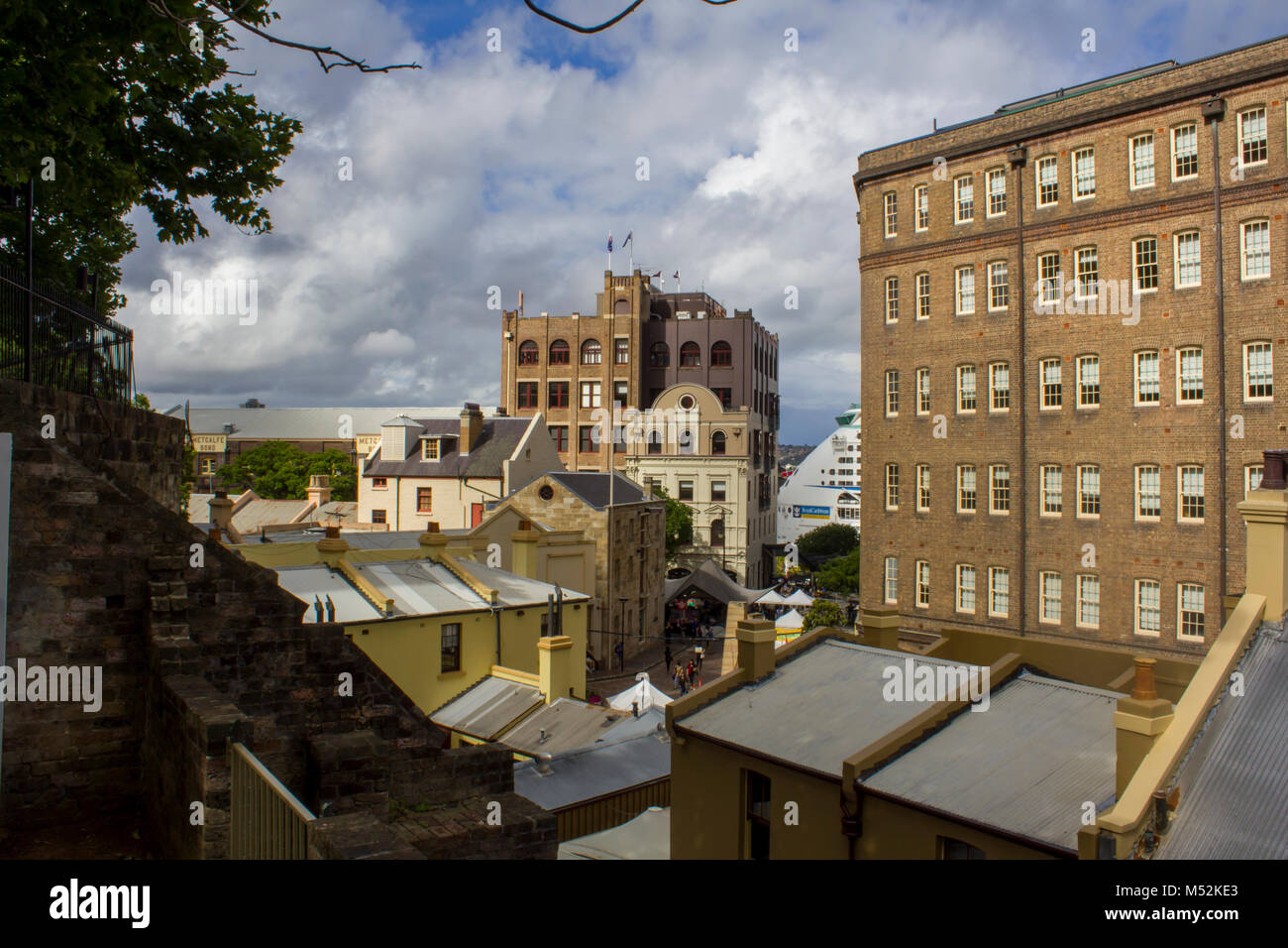 Sydney Gebäude, Ansicht von oben Stockfoto