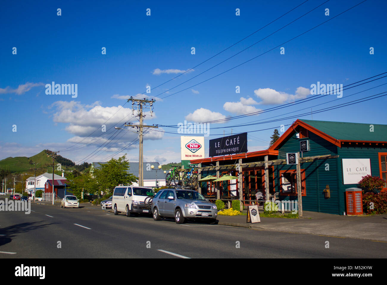 Neuseeland Stadt Stockfoto