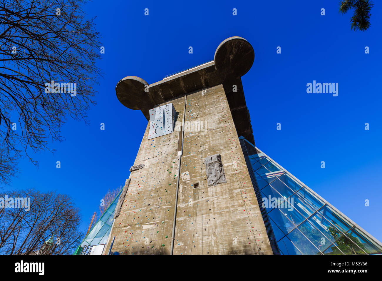 Flakturm Wien Österreich Stockfoto