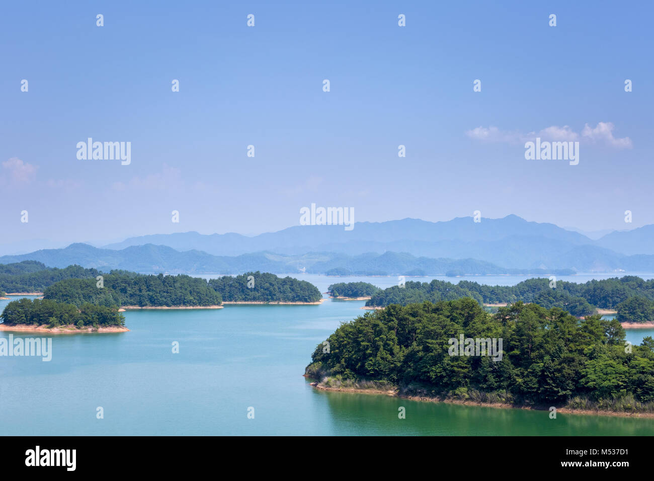 Hangzhou 1000 Island Lake Stockfoto