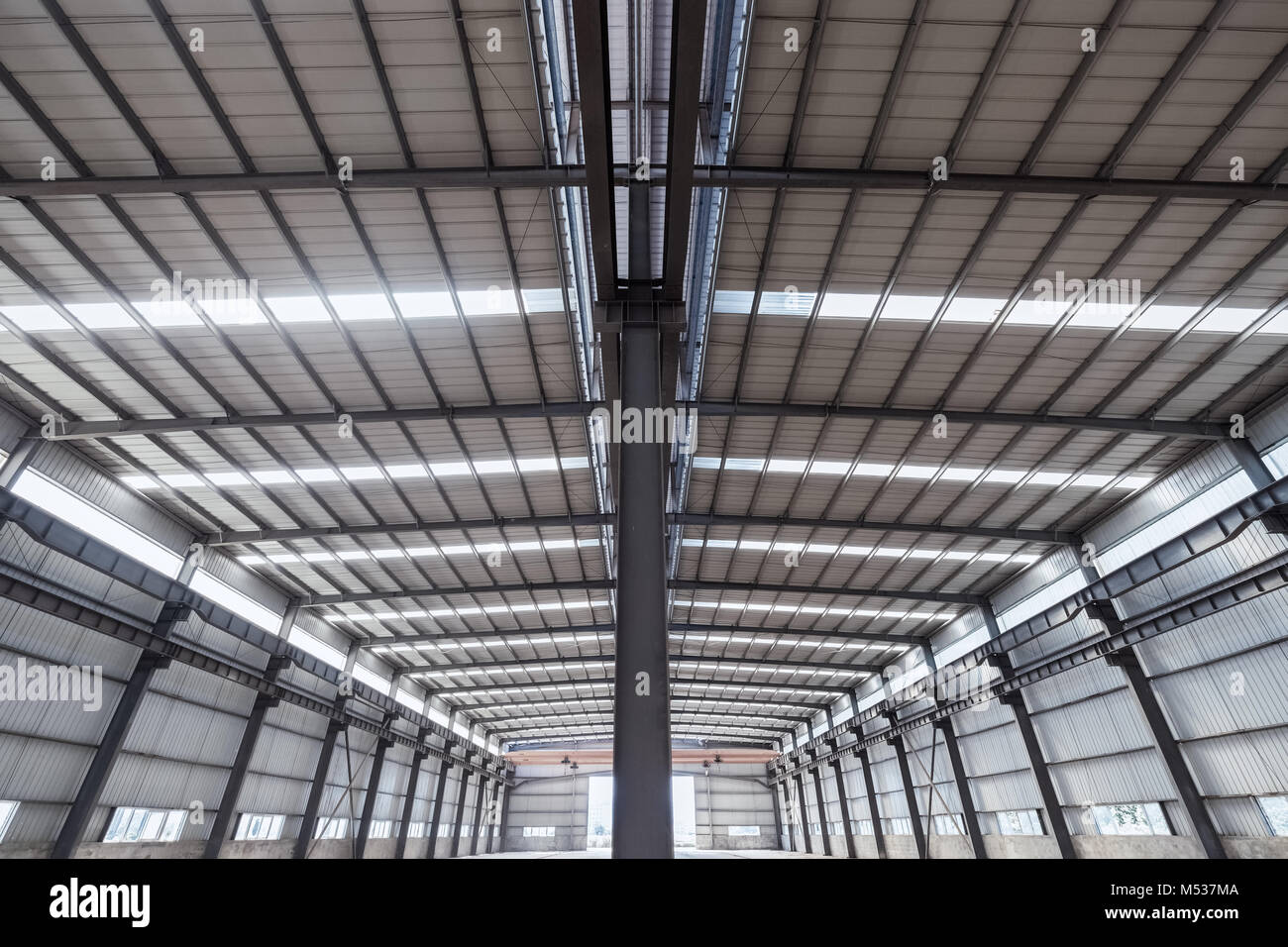 Struktur aus Stahl workshop closeup Stockfoto