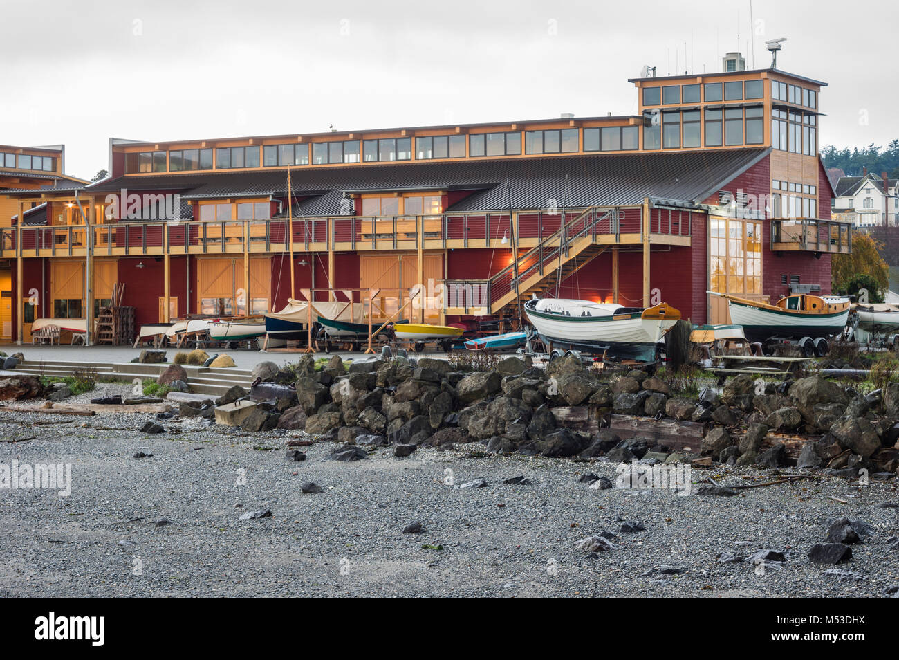 Der Nordwesten maritime Zentrum erzieht und rückt den Menschen in traditionellen maritimen Leben. Stockfoto