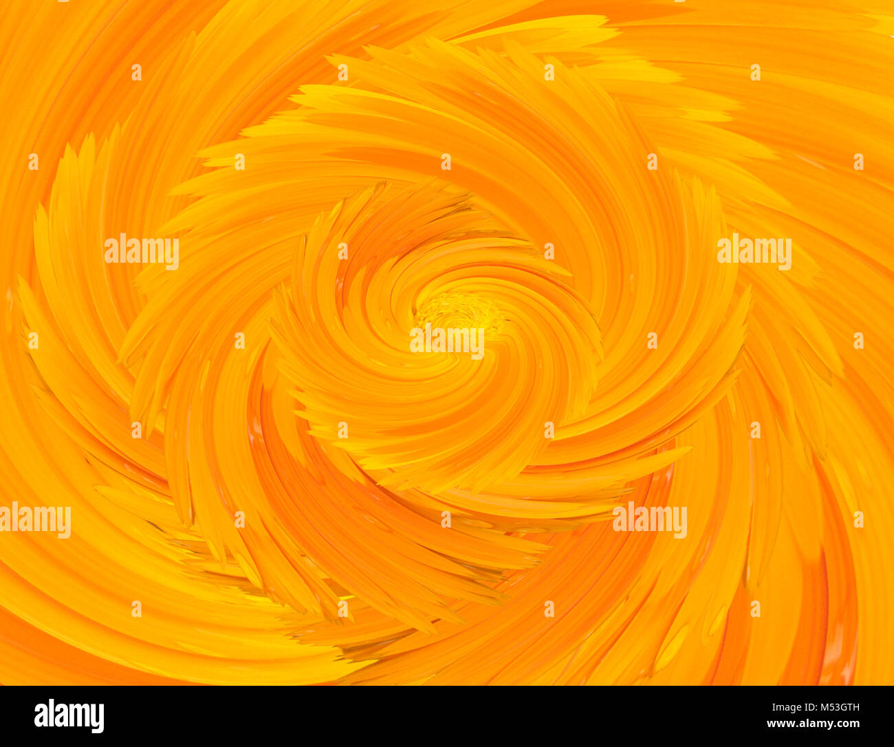 Orange und Gelb abstrakt Hintergrund mit Pinselstrichen, hervorragend als Hintergrund für die Diashow Stockfoto