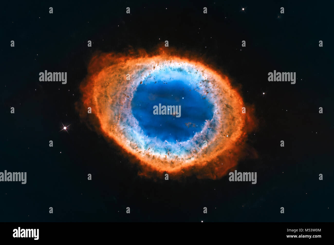 Ringnebel, Messier 57 Elemente dieses Bild von der NASA eingerichtet. Stockfoto