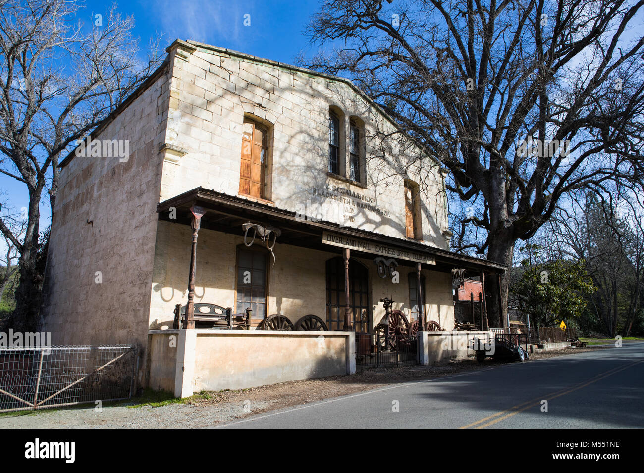 Fiddletown, Kalifornien Stockfoto