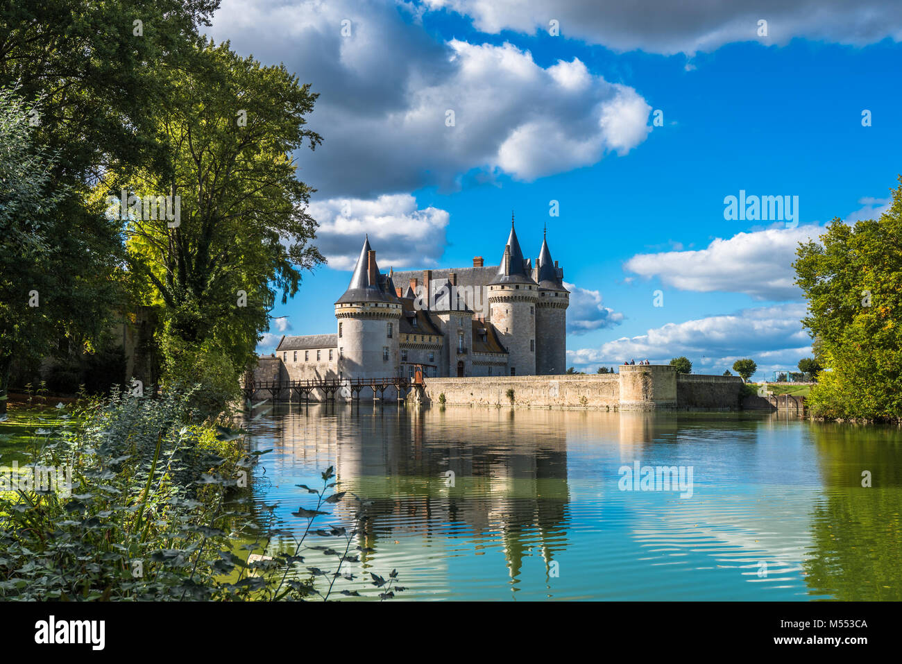 Chateau de Sully-sur-Loire, Frankreich Stockfoto