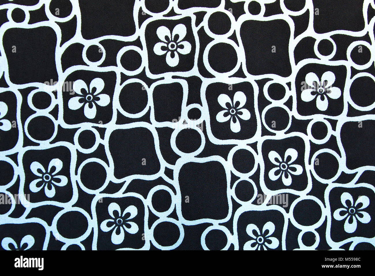 Detail der vintage Stoff Muster Stockfoto