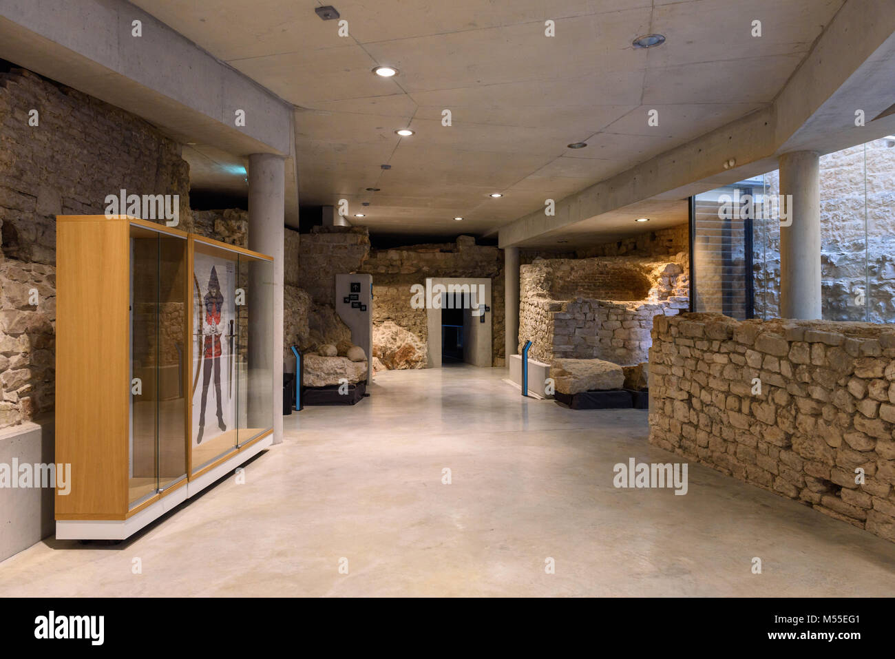 St. Michael's Festung restaurierten Interieur, Sibenik, Kroatien Stockfoto