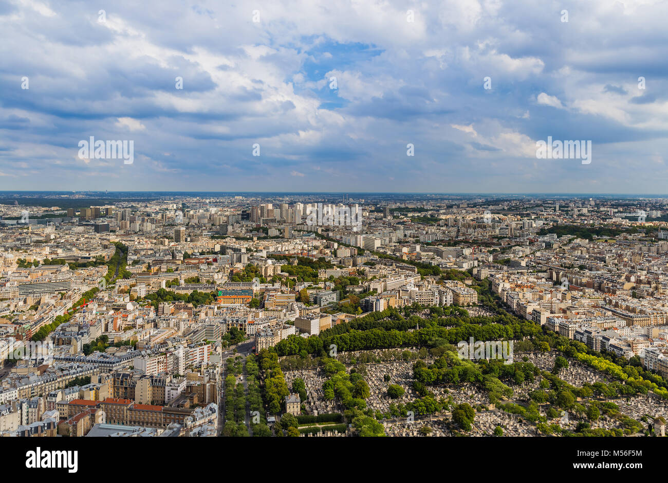 Friedhof Montparnasse in Paris Frankreich Stockfoto
