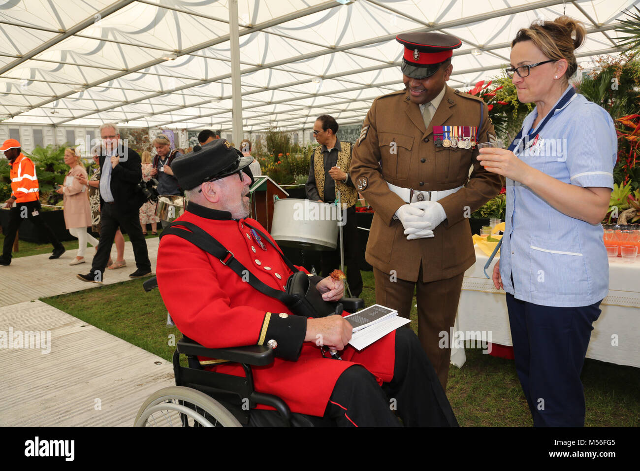 Johnson Beharry VC Stockfoto