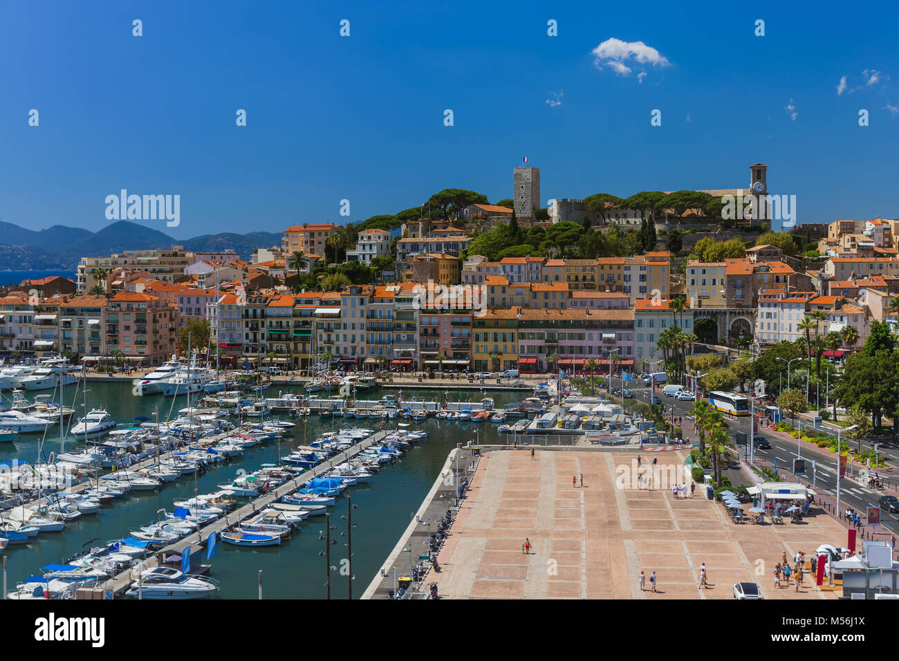 Altstadt in Cannes - Frankreich Stockfoto