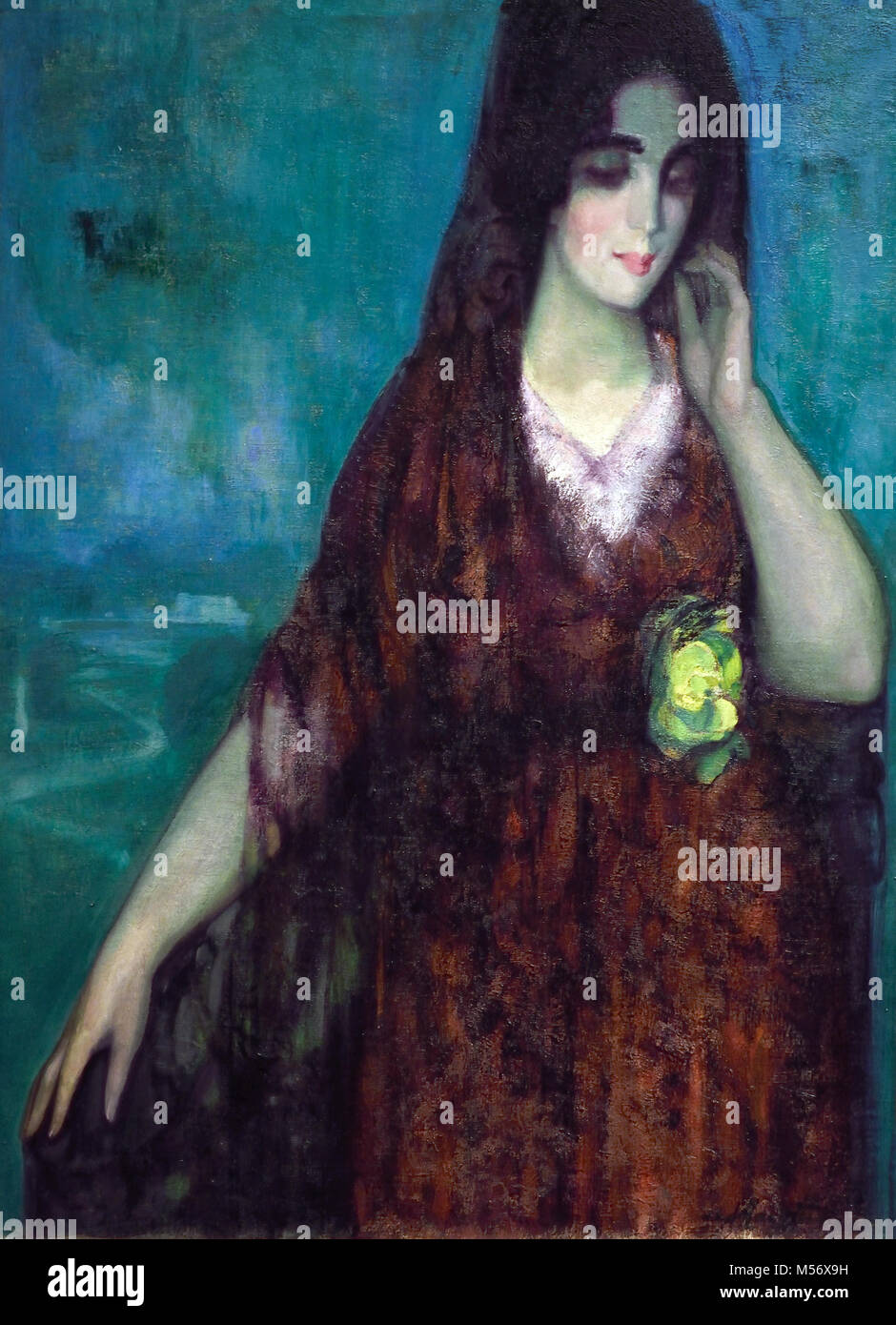 Maja von Gustavo de Maeztu (!887-1947) 20. Jahrhundert Spanien, Spanisch, Stockfoto