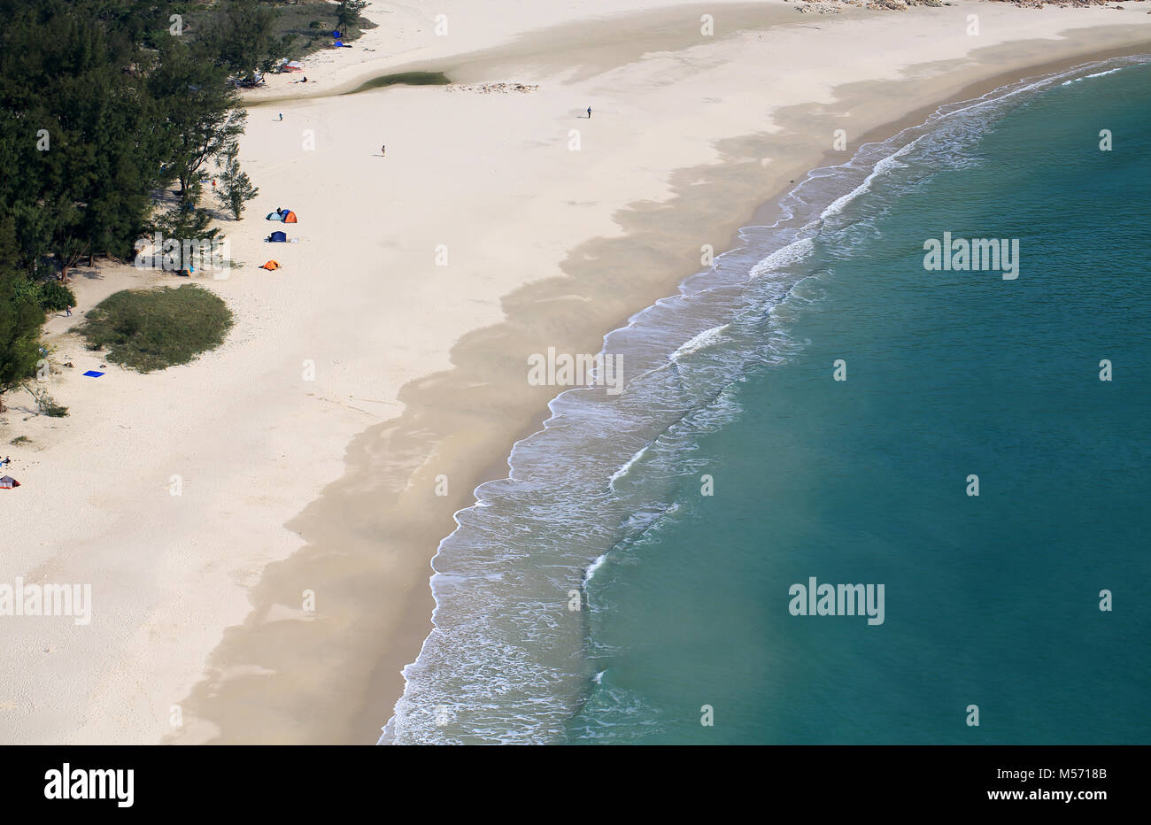 Hong Kong Global Geopark Stockfoto