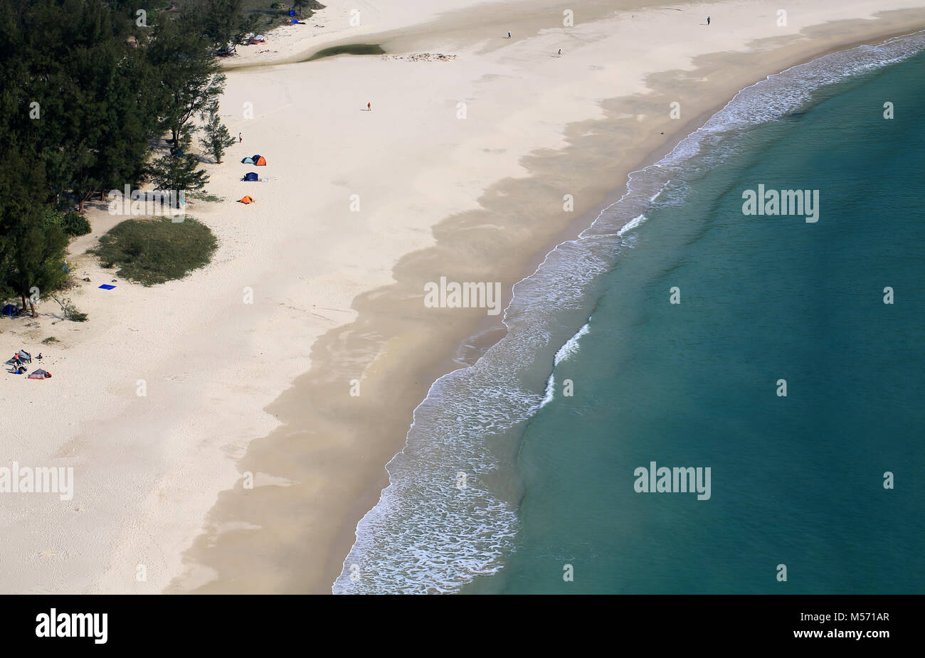 Hong Kong Global Geopark Stockfoto