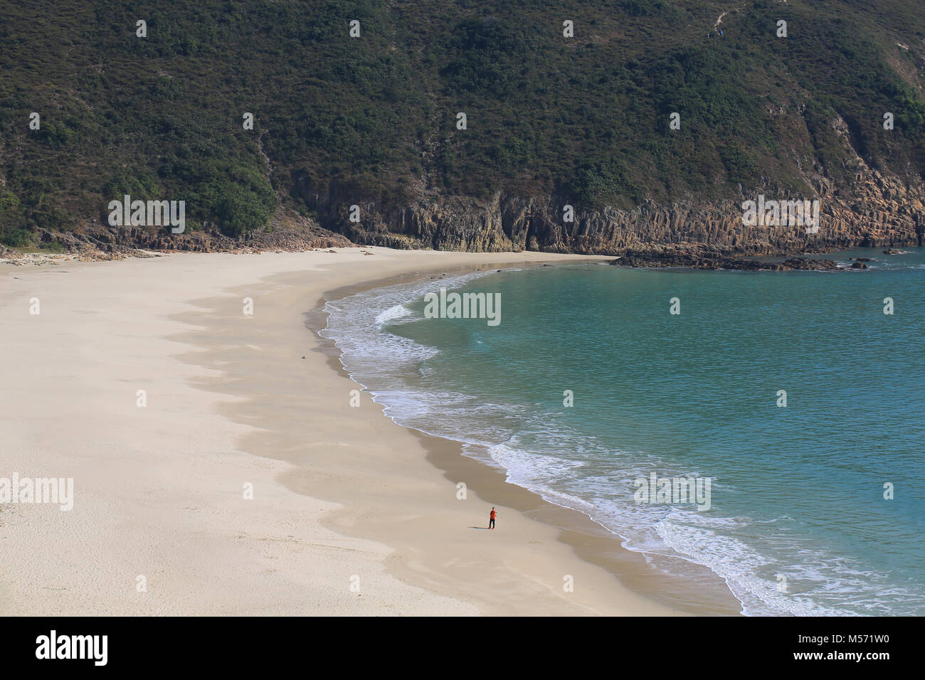Hong Kong Global Geopark Stockfoto