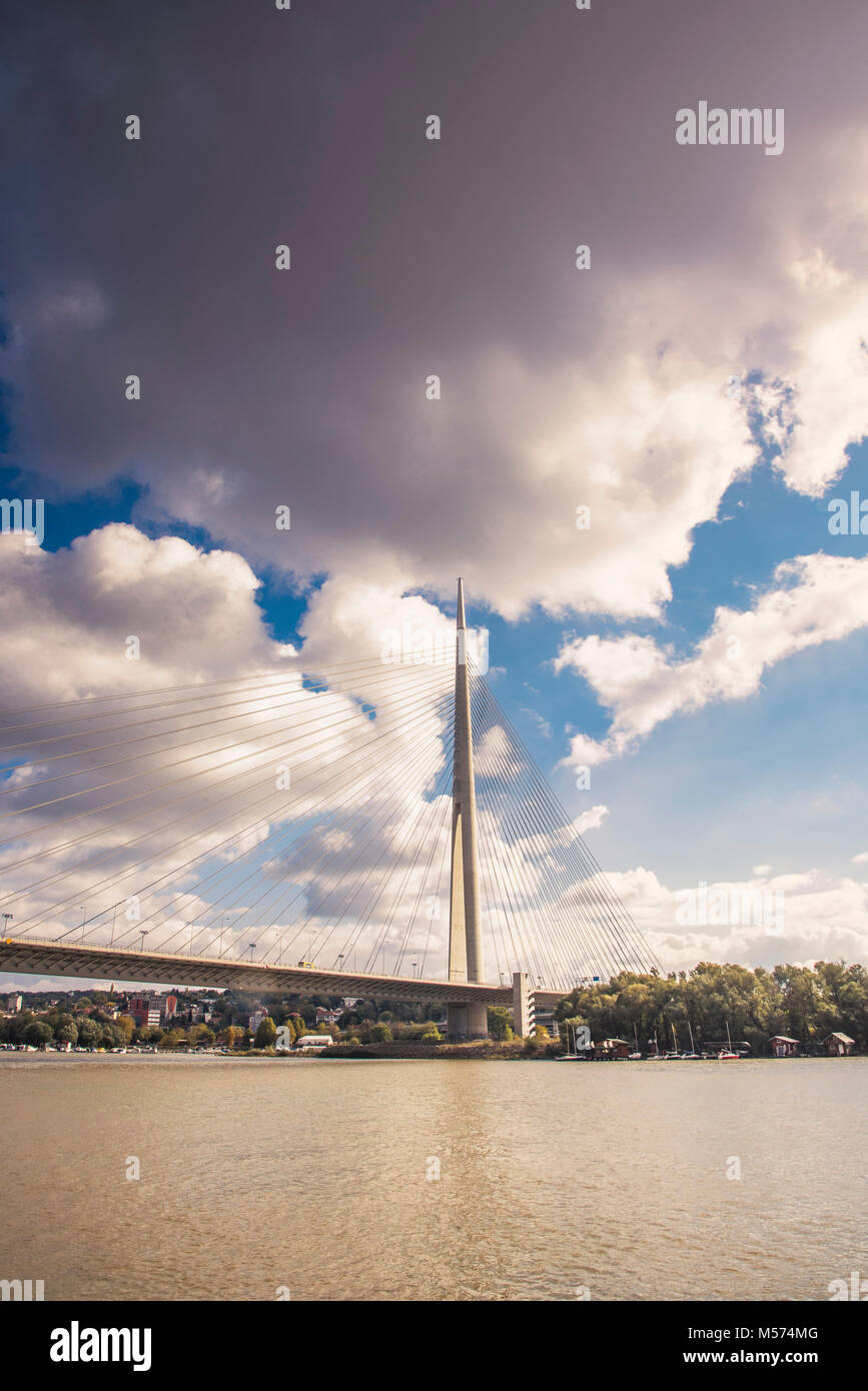 Brücke über Ada - Die meisten na Adi Stockfoto