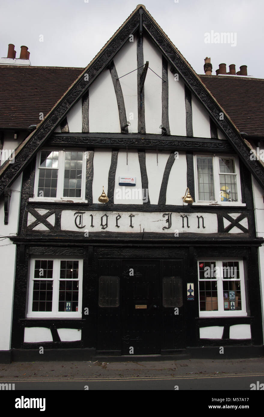 Tiger Inn Beverley traditionelle Holz pub gerahmt Stockfoto