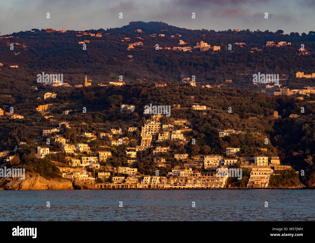 Massa Lubrense, Italien. Stockfoto