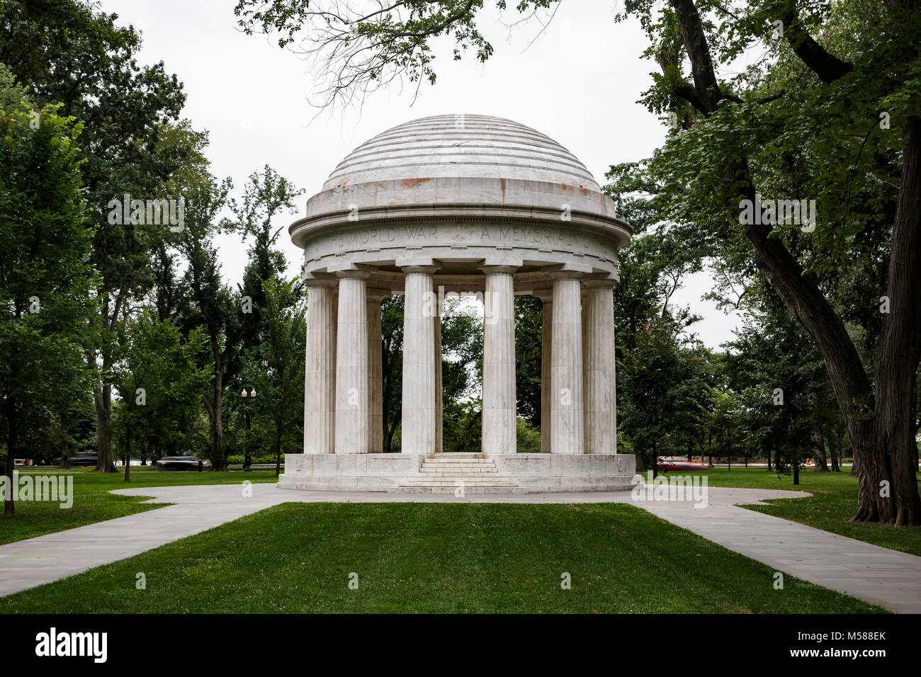 Distrikt von Columbia War Memorial, Washington, District of Columbia USA Stockfoto