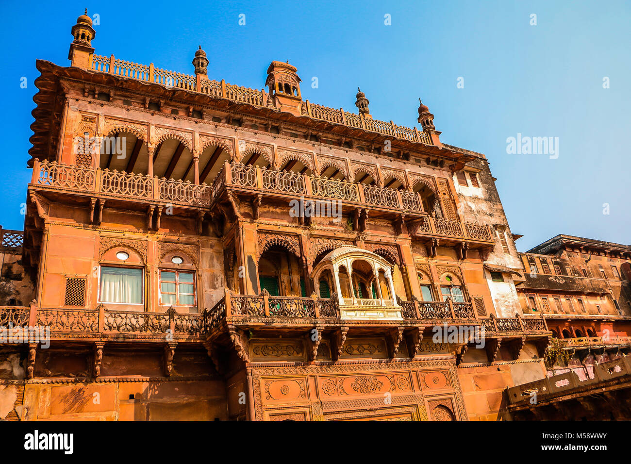 Ramnagar Fort, Varanasi, Uttar Pradesh, Indien Stockfoto
