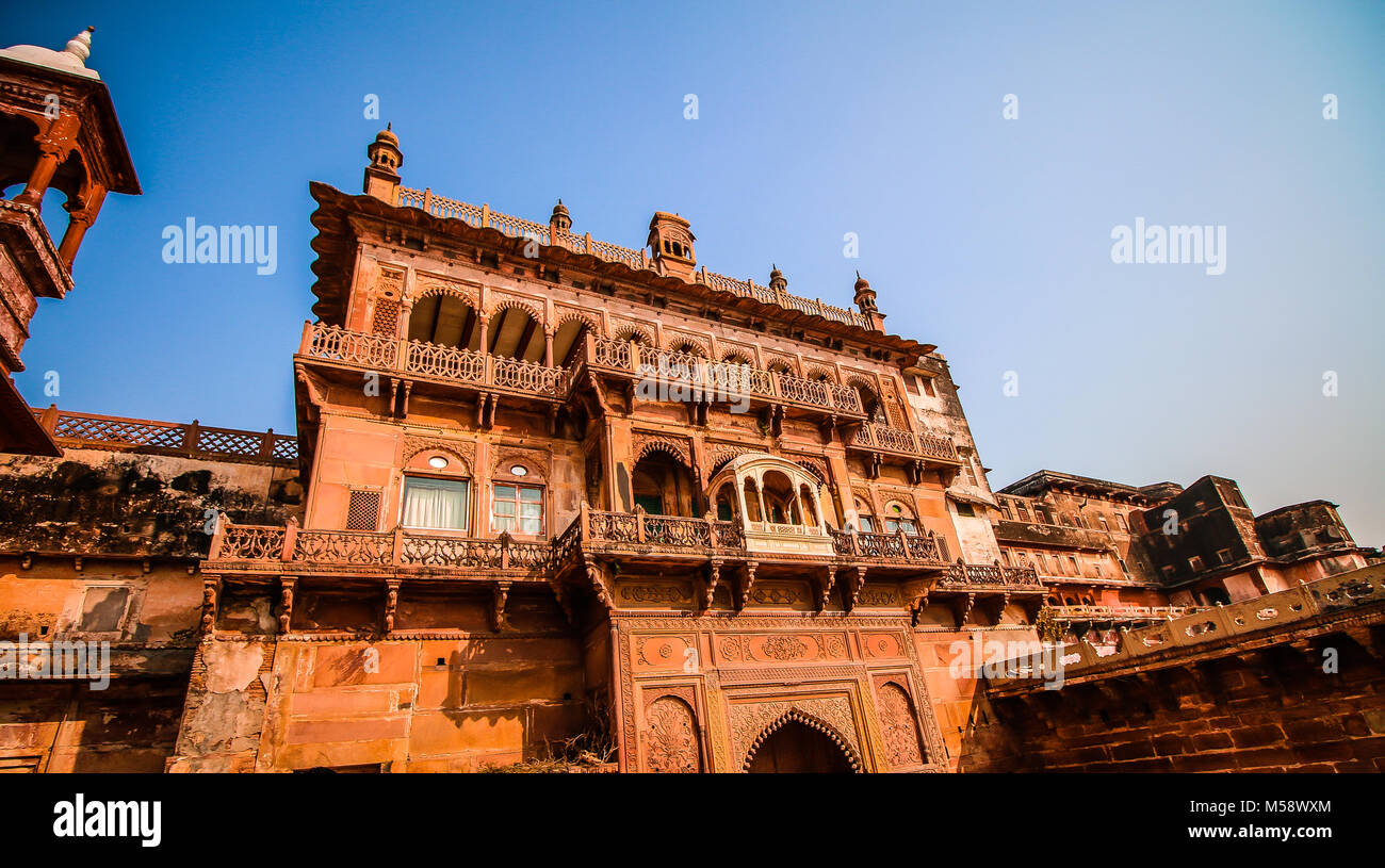 Ramnagar Fort, Varanasi, Uttar Pradesh, Indien Stockfoto