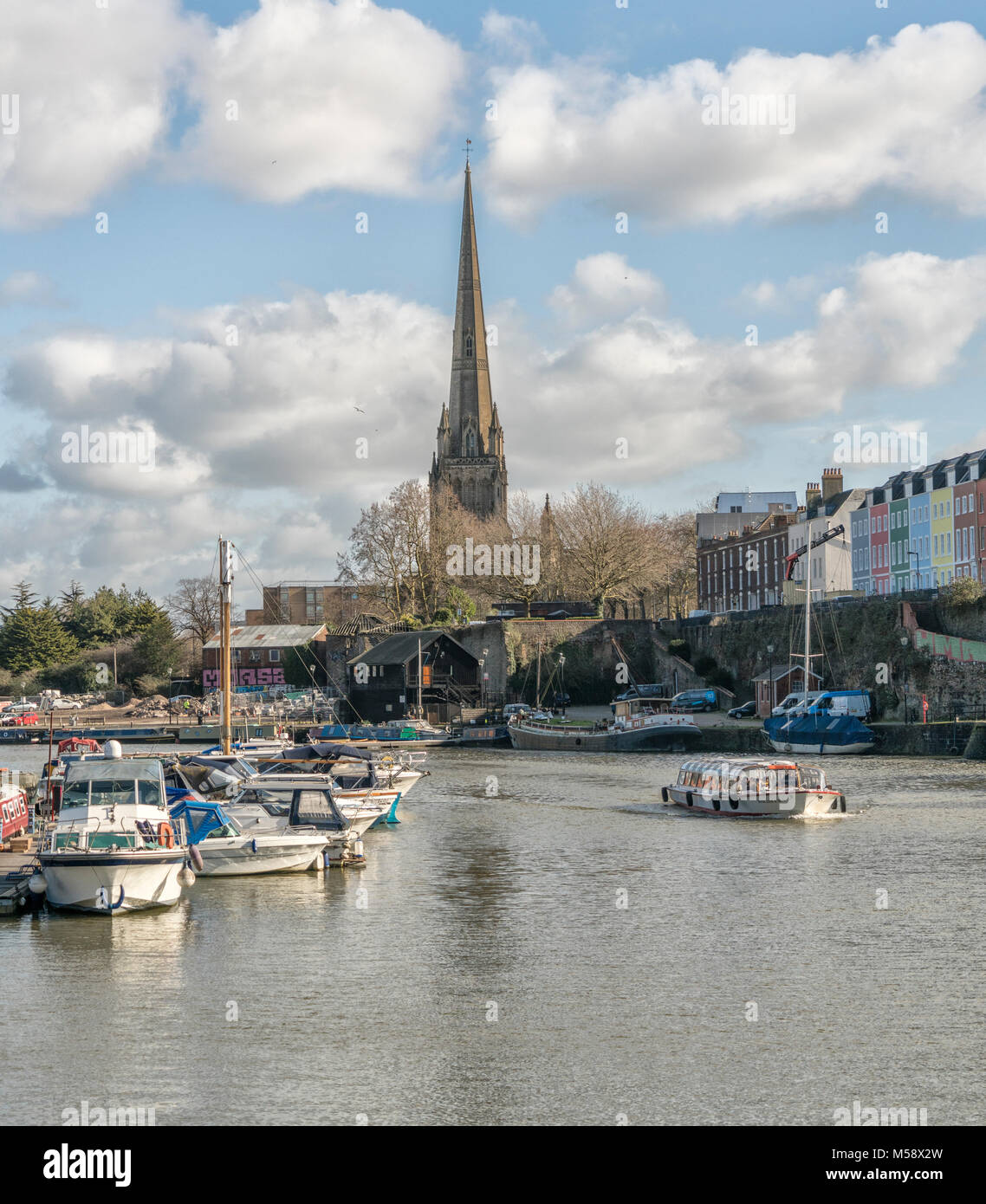 Bristol Docks, UK Stockfoto