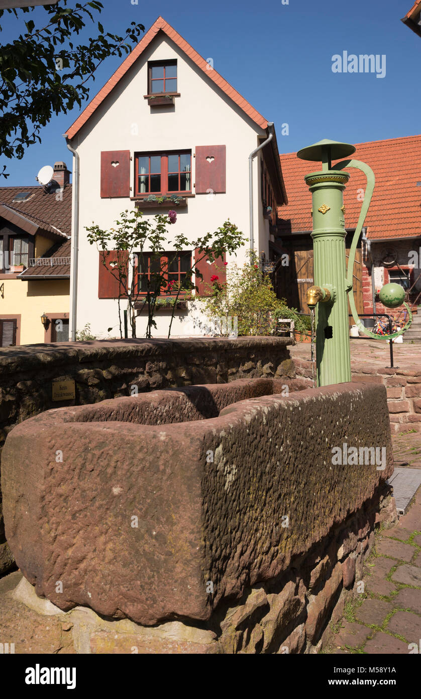 Burg Dilsberg bei Neckargemünd, Baden-Württemberg, Deutschland Stockfoto