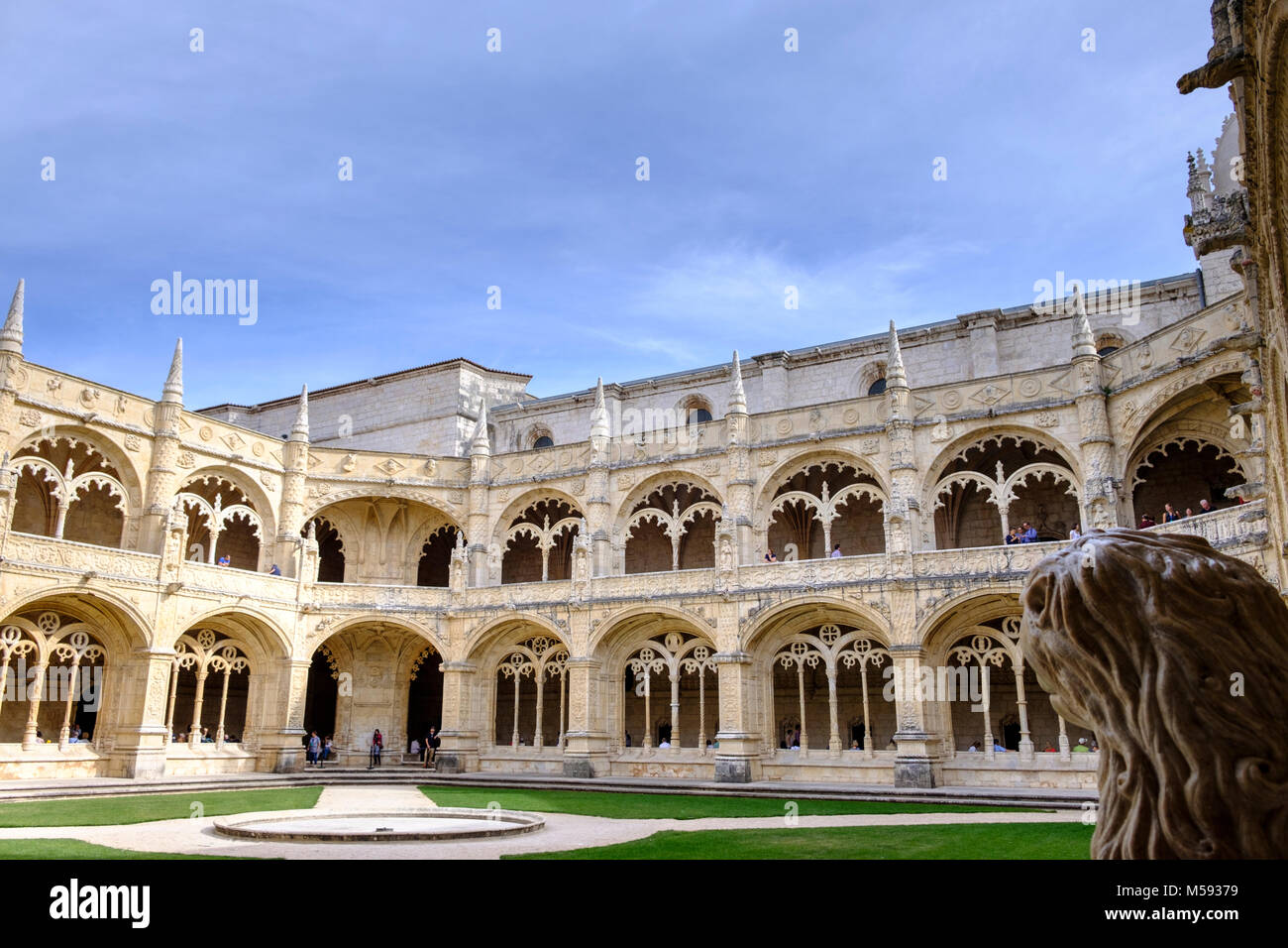 Mosteiro dos Jeronimos Kloster, Stadtteil Belem, Lissabon, Portugal Stockfoto