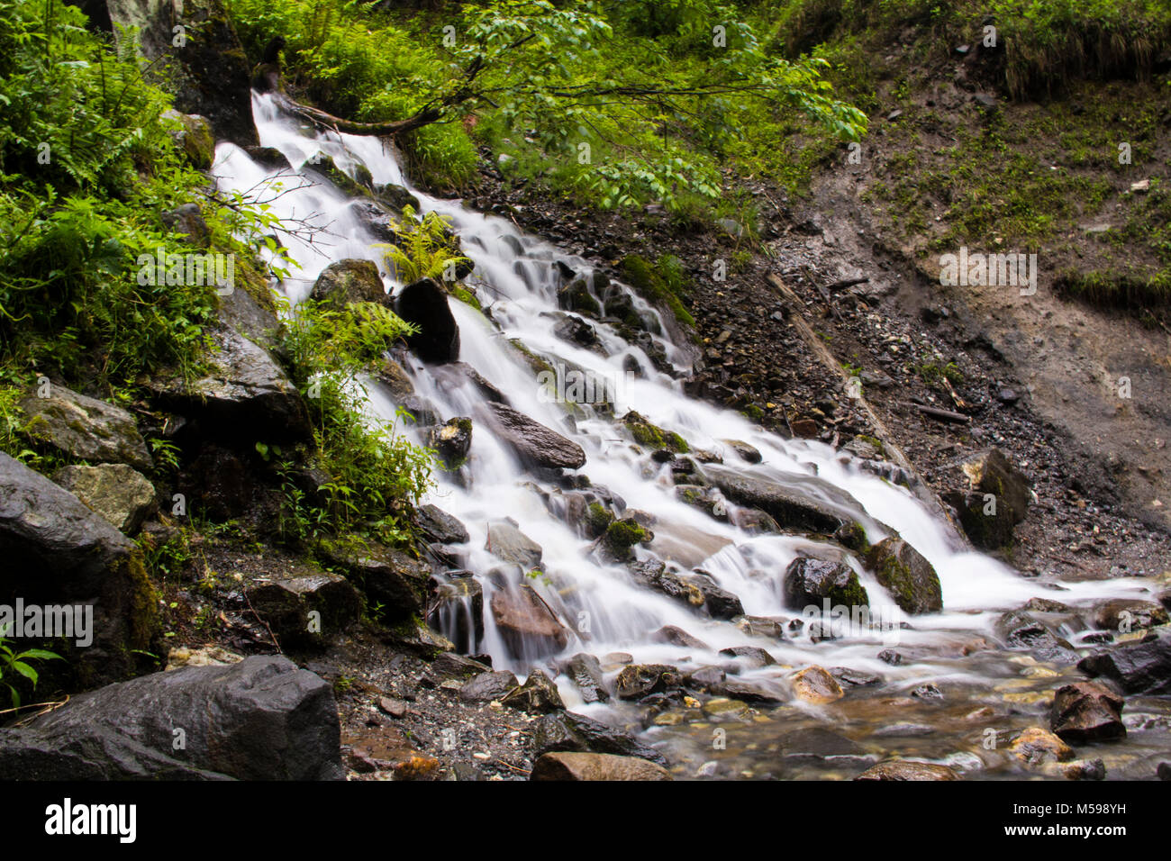 Die mächtigen Himalaya Landschaft Stockfoto