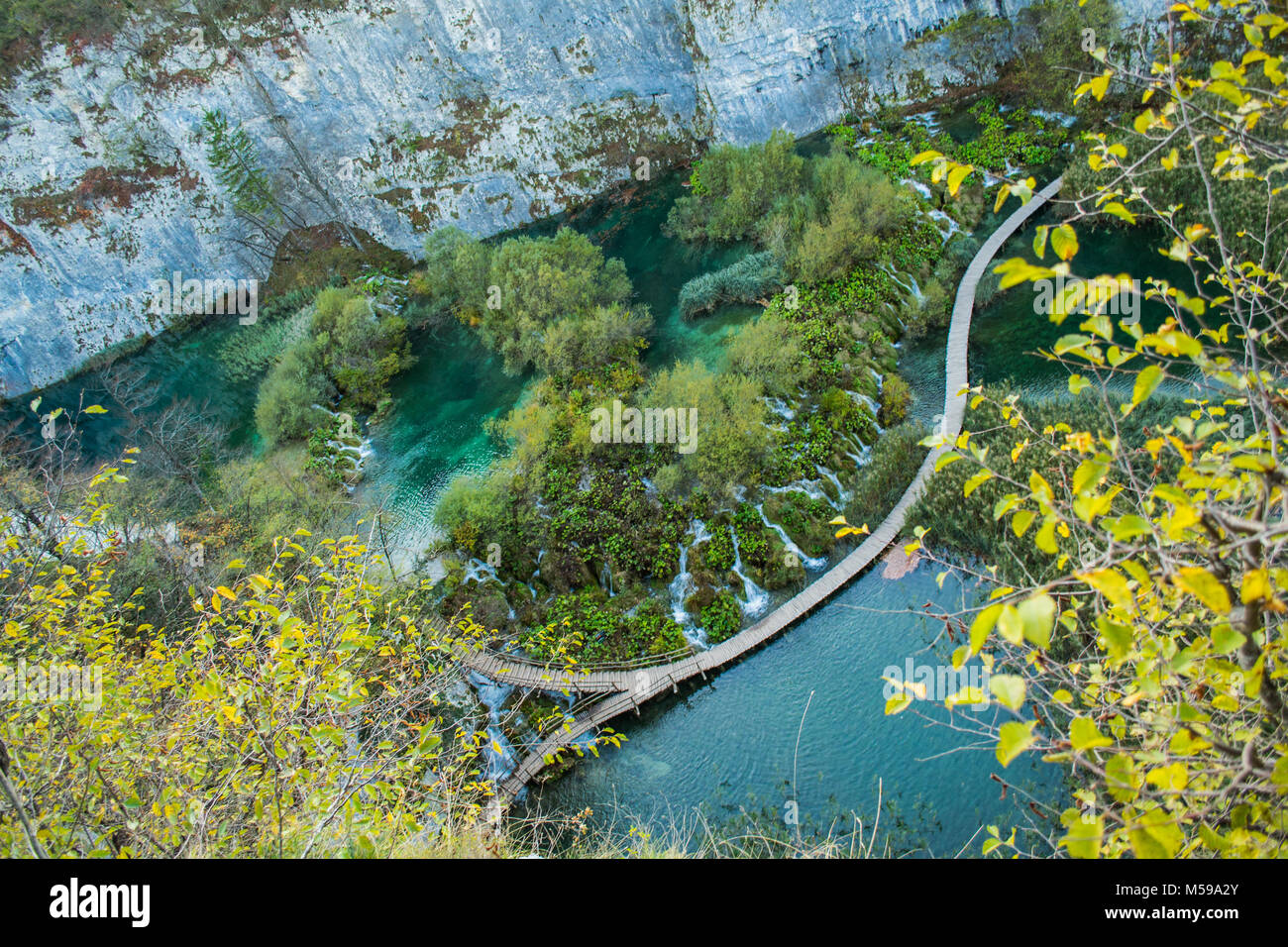 Plitvicer Seen - Kroatien Stockfoto