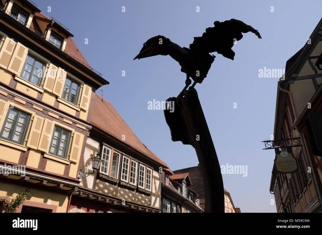 Ladenburg, Baden-Württemberg, Deutschland Stockfoto