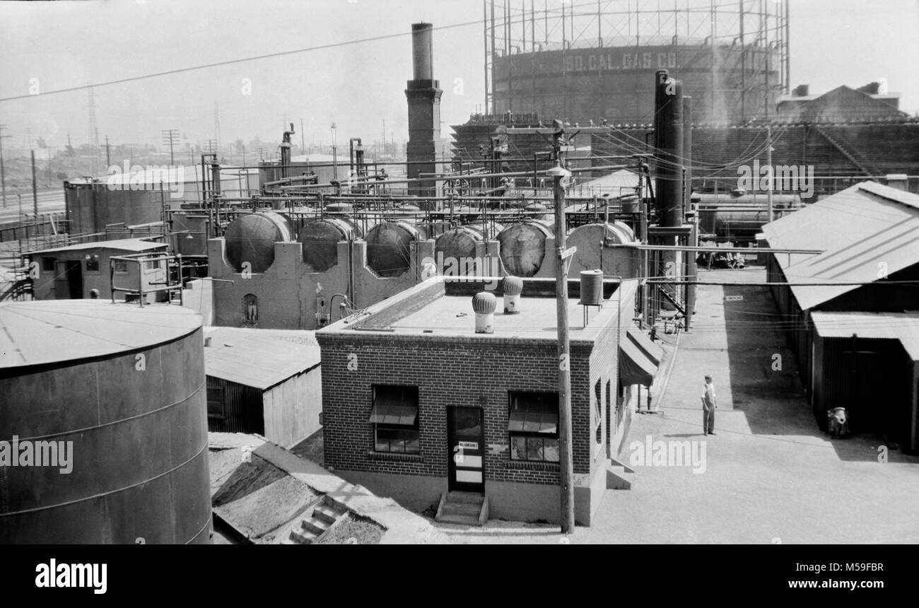 SoCal Gas Company in Los Angeles, Ca. 1930. Stockfoto