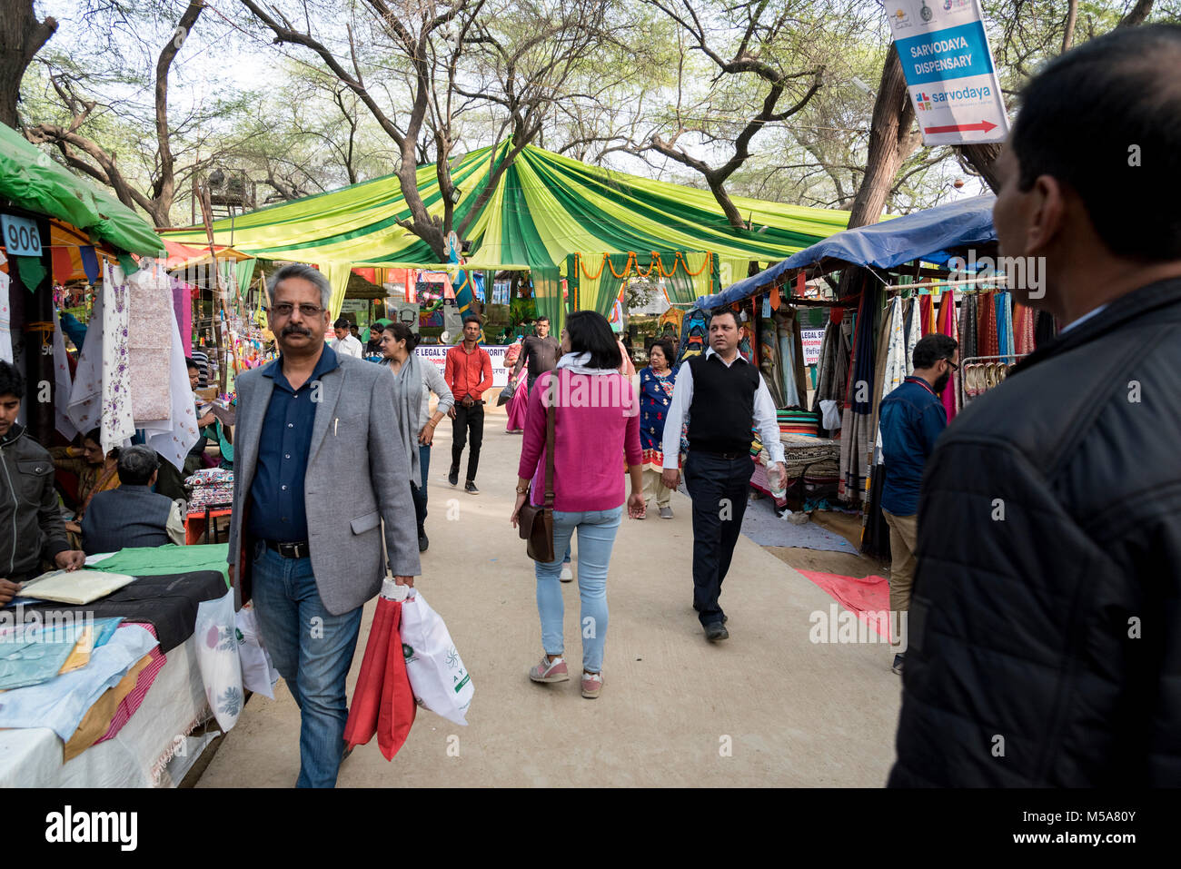 Surajkund Festival, Faridabad, Indien Stockfoto