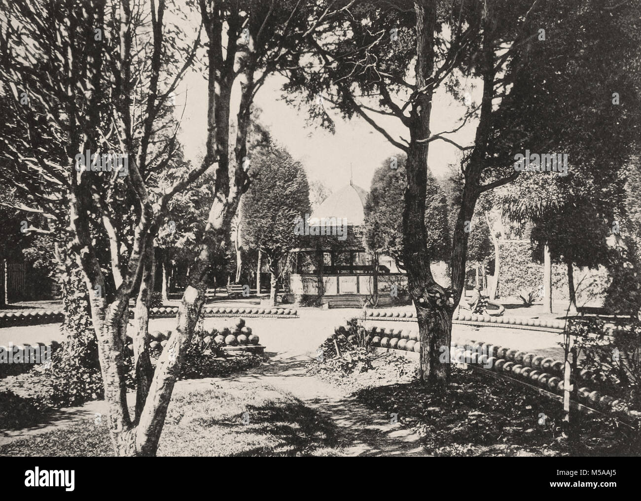 Die ALAMEDIA AM PRESIOIO - San Francisco im Jahr 1900 - Vintage Fotografie Stockfoto