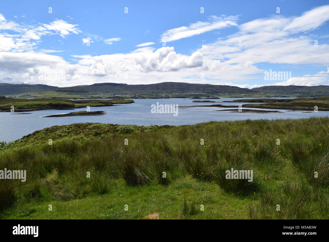 "Isle of Skye" des alten Mannes storr ''Scotland'' Glen britlle'' Wasserfälle '''Fischerboote' cenery' 'Ansichten' 2 atemberaubende 'Remote' 'Hochland' Hore'. Stockfoto