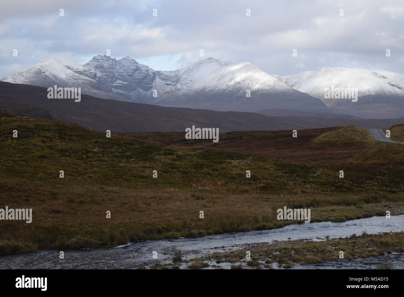 "Torridon Berge'' Gairloch ''Scotland bhienn Eigg '''''' Highlands Loch Maree' Stockfoto